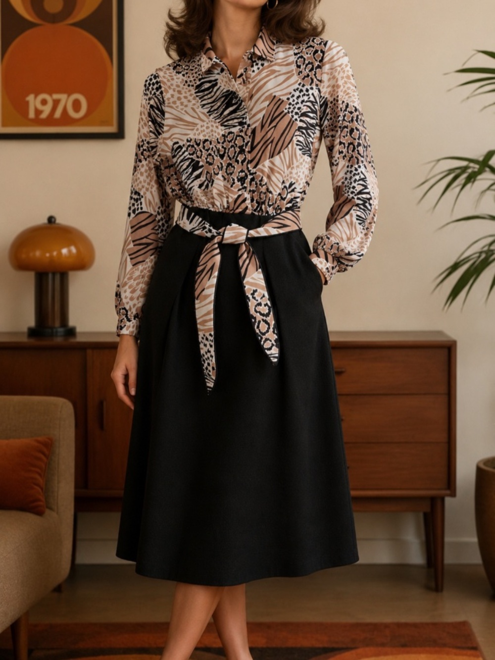 Vintage Dress. Size 8
